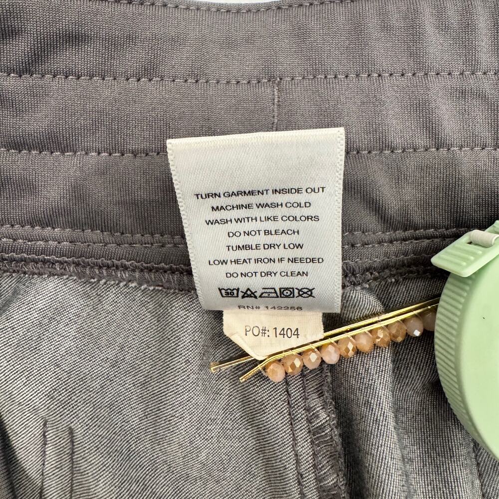 FIGS High Waisted Zamora Jogger Scrub Pants Gray Women's Medium Tall MT Utiulity - Picture 8 of 12